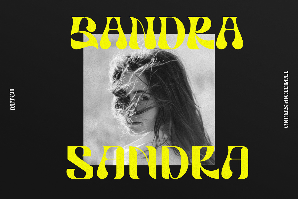 Rutch Display Font, a Serif Font by Typetemp Studio (Photo 6 of 17)