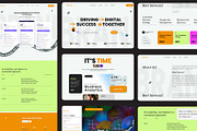 SaaS Website & SaaS Landing Page UI, a Social Media Template by Muhammad_Ahmad (Thumbnail 4 of 6)