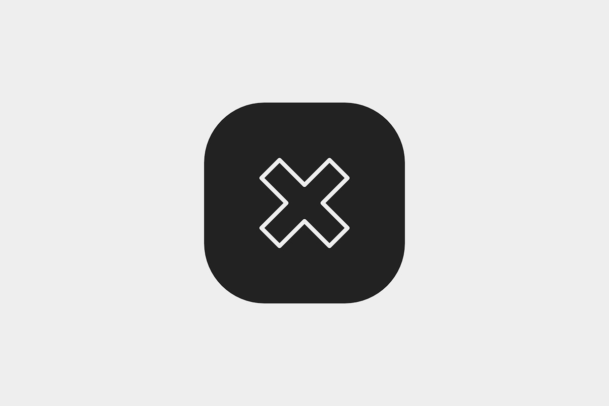 Cancel, an Outline Icon by Jordy (Photo 2 of 2)