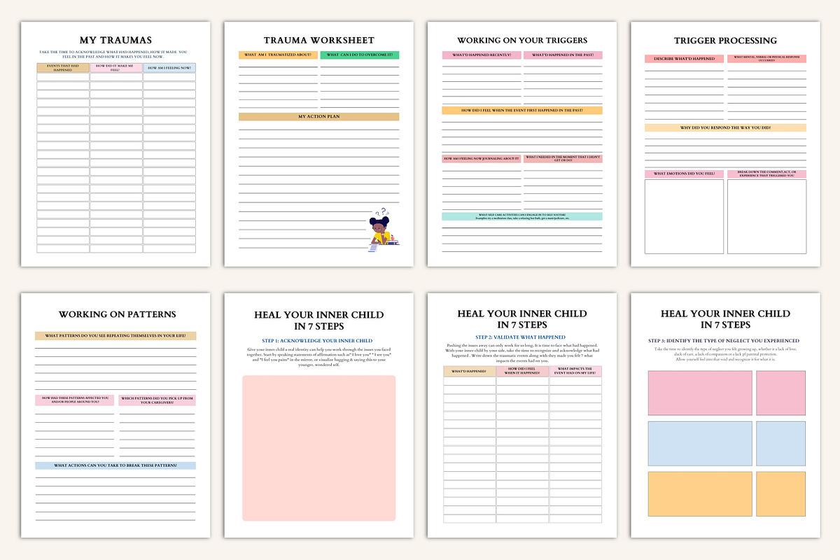 2026 Therapy Worksheet Mega Bundle preview 2