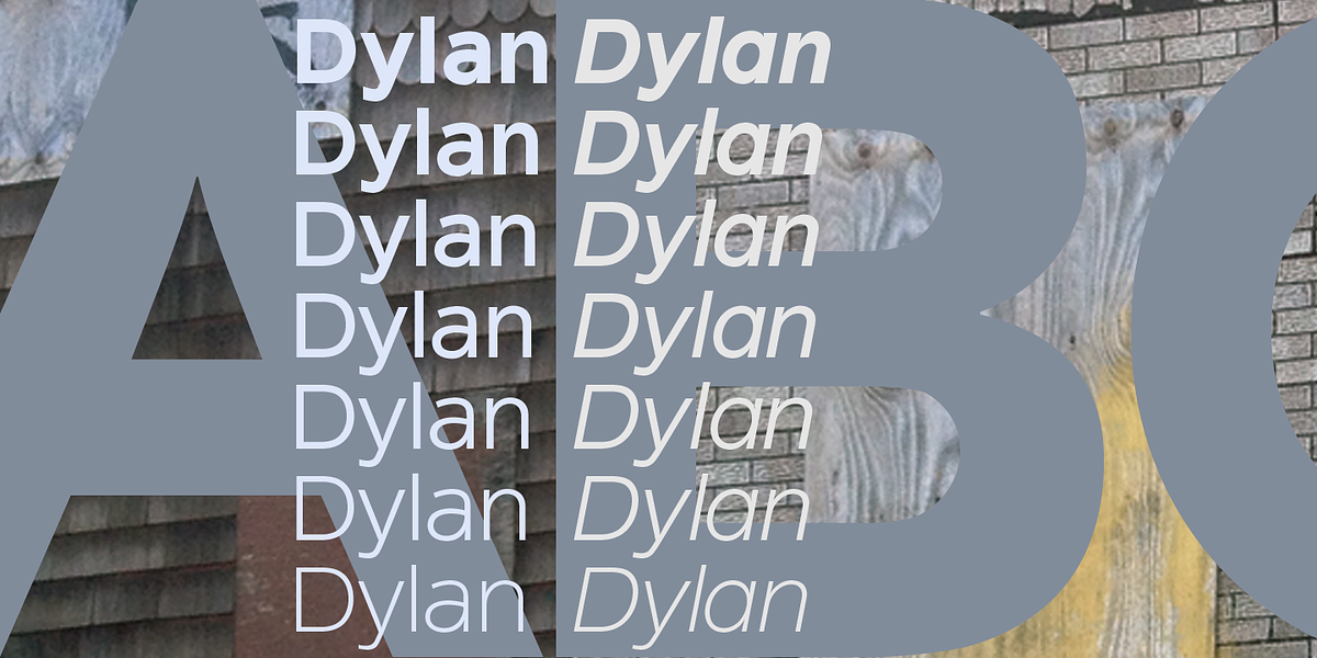Dylan, a Sans Serif Font by Wiescher-Design (Photo 6 of 10)