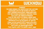 Early Afternoon font, a Font by weknow (Thumbnail 6 of 8)