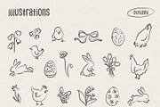 Springtime Hand-Drawn Illustrations, a Decorative Illustration by millering (Thumbnail 6 of 12)