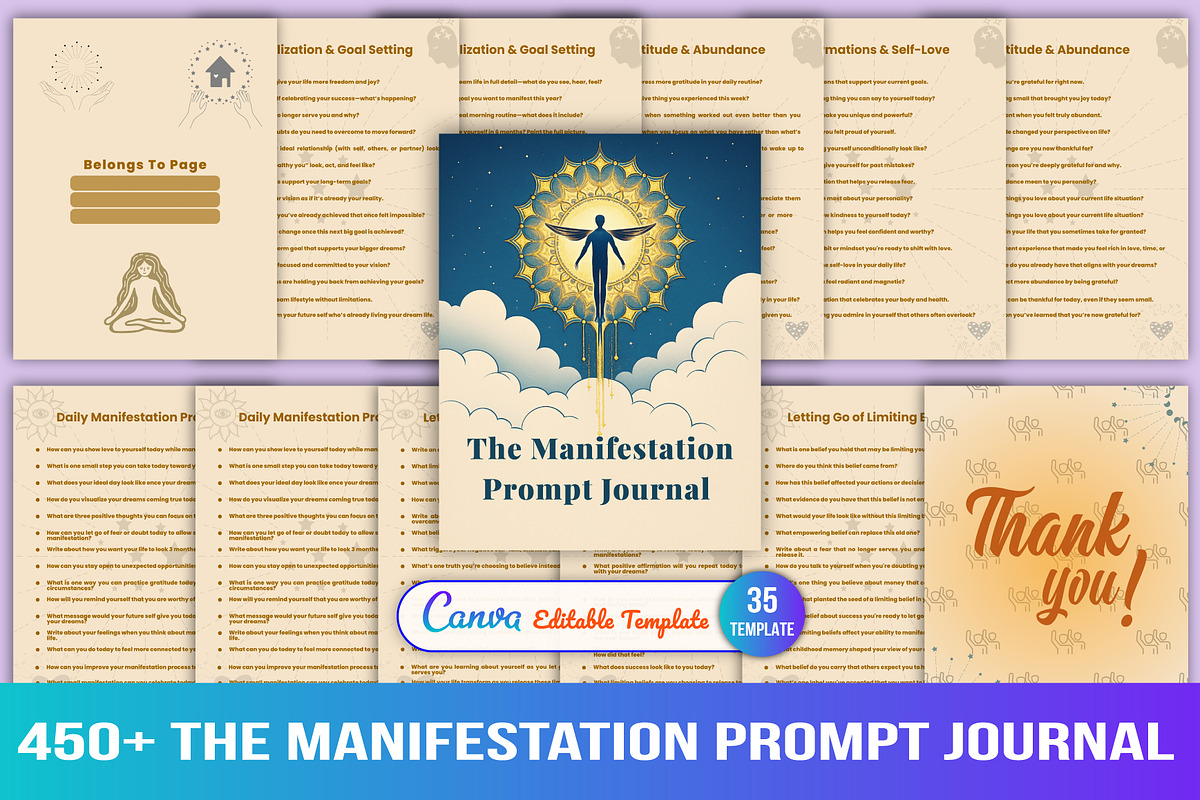 The Manifestation Prompt Journal