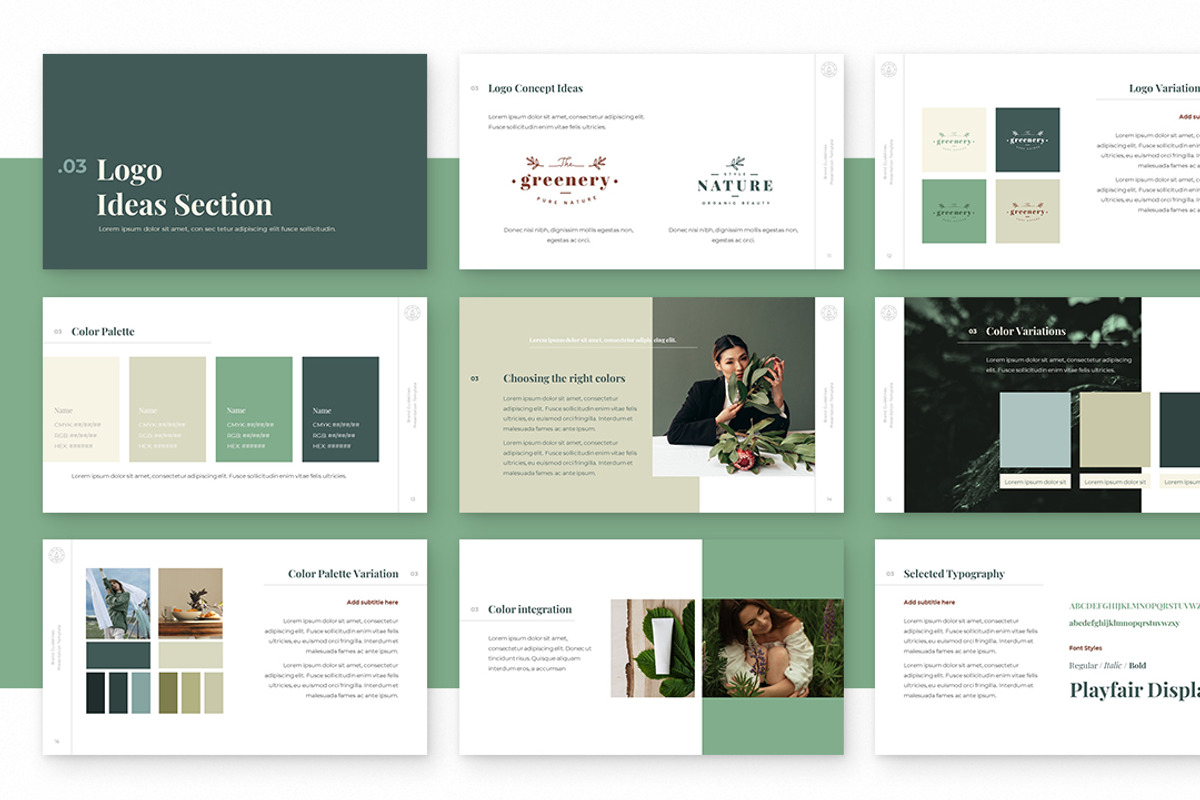 Branding Guidelines Google Slides, a Presentation Template by Zacomic Studios (Photo 5 of 8)