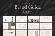 Elegant Brand Style Guide Template, a Presentation Template by Delightful Design (Thumbnail 9 of 13)