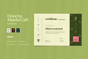 Honcha - Certificate, a Card Template by VUNIRA (Thumbnail 1 of 3)