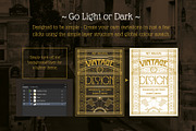 Art Nouveau Backgrounds and Frames, a Decorative Illustration by Wingsart Studio (Thumbnail 6 of 8)