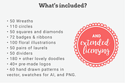 Big Hand Drawn Logo Kit, a Branding & Logo Template by Brandi Lea Designs (Thumbnail 2 of 32)