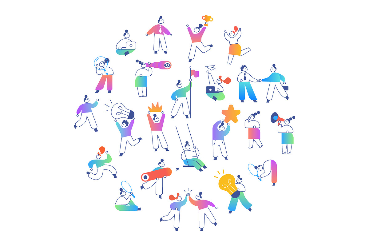 100+ Line People Editable Stroke, a Person Illustration by Vector_Art (Photo 15 of 29)