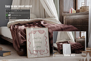 Vintage Nursery Frame Mockup Bundle, a Household Mockup by Artjafara (Thumbnail 4 of 15)