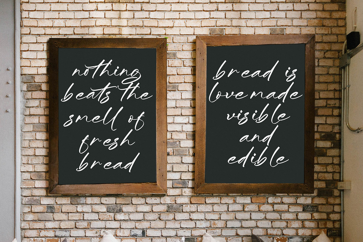 Ridgetone Garden, a Script Font by Integritype Studio (Photo 11 of 15)