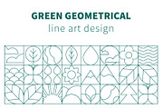 Mosaic Designs. Geometric Eco Nature, a Pattern Graphic by Lettering_Logo (Thumbnail 5 of 7)