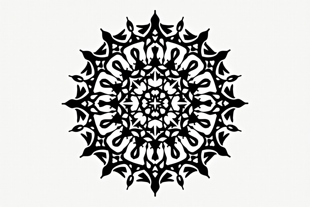 Circular Geometric Laser Cutting Bun, an Object Graphic by Creativeshirt (Photo 9 of 17)