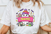Custom Name Halloween png, an Illustration by Craft Nest (Thumbnail 4 of 6)