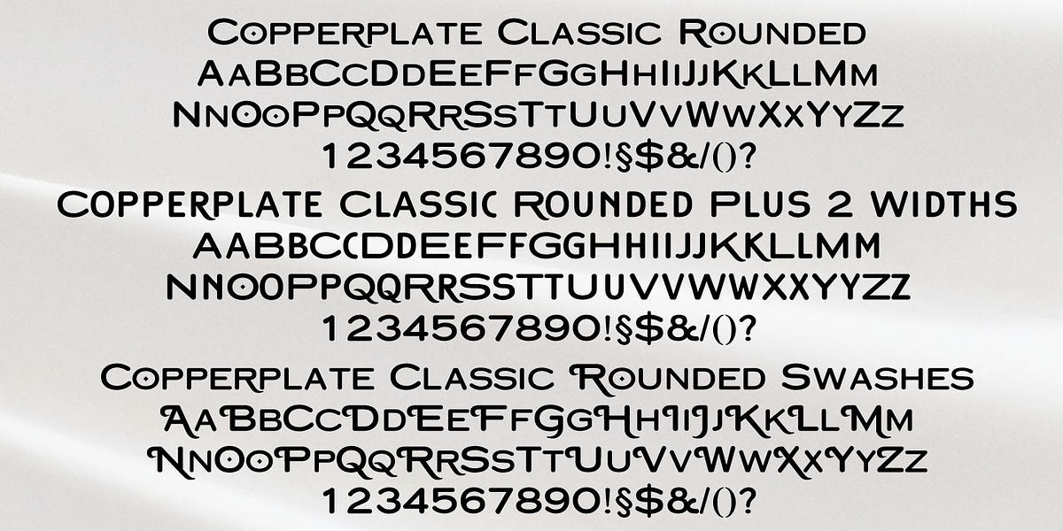 Copperplate Classic, a Sans Serif Font by Wiescher-Design (Photo 6 of 7)