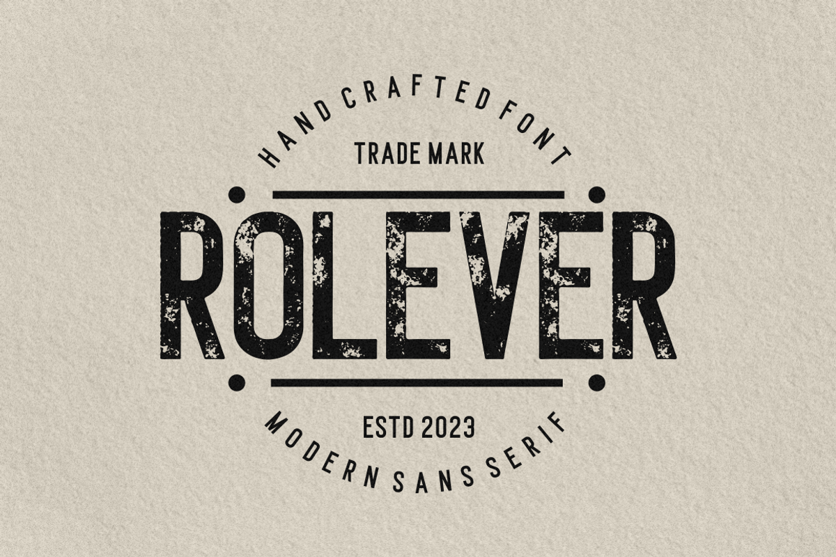 Rolever - Modern Sans Serif Font, a Font by PutraCetol Studio (Photo 4 of 12)