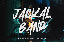 Jackal Band - A Bold Script Typeface