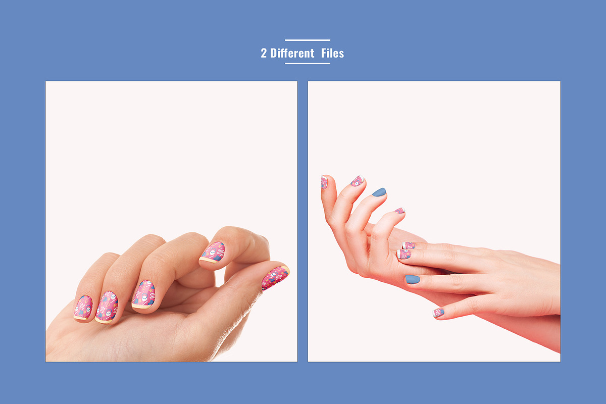 Manicured Nails Art Mockup, a Product Mockup by Designertale (Photo 3 of 6)