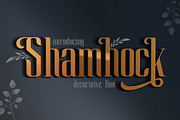 Shamhock, a Sans Serif Font by LetterStock