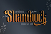 Shamhock, a Sans Serif Font by LetterStock (Thumbnail 1 of 6)