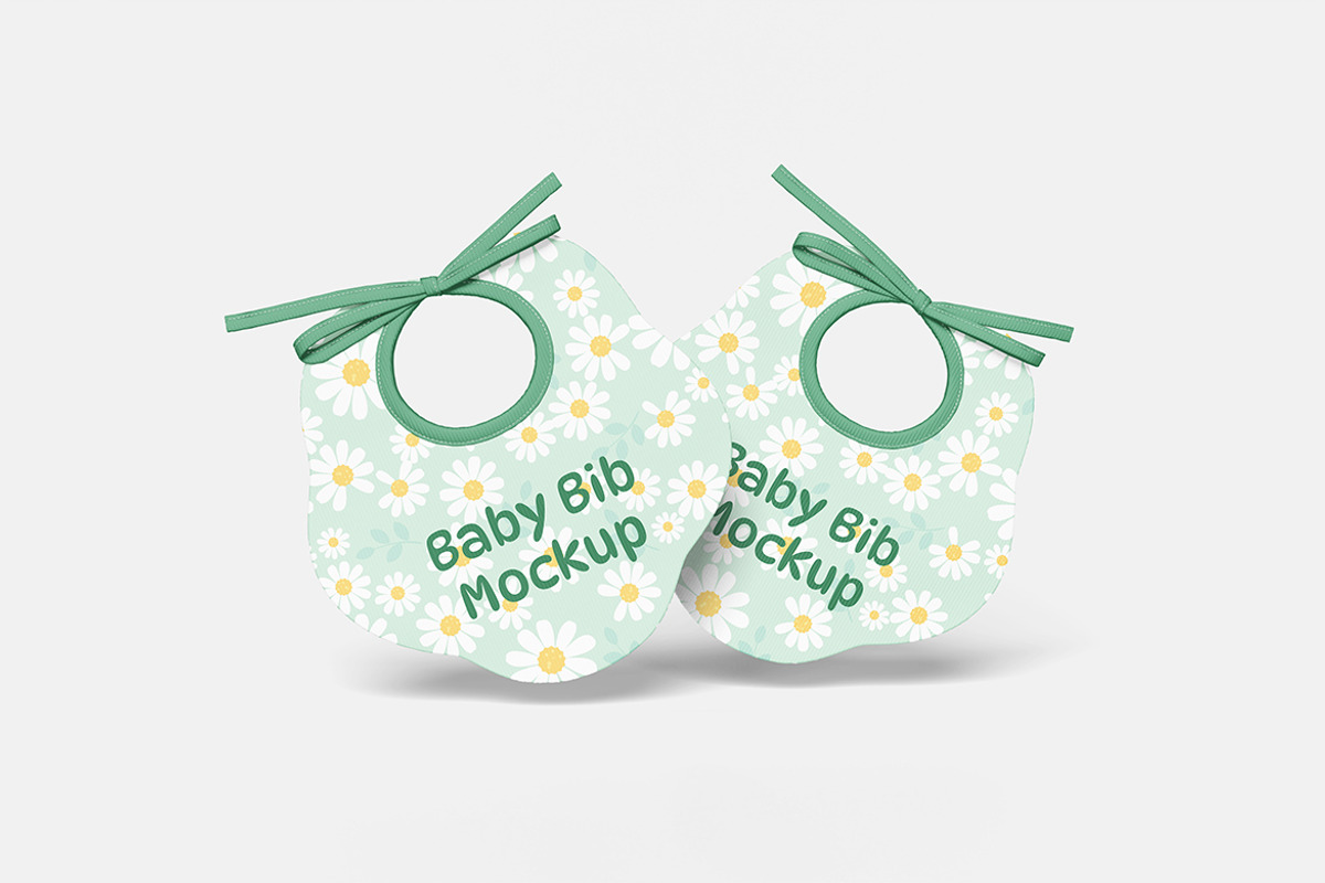 Baby Bib Mockup, a Product Mockup by bimockup (Photo 6 of 6)