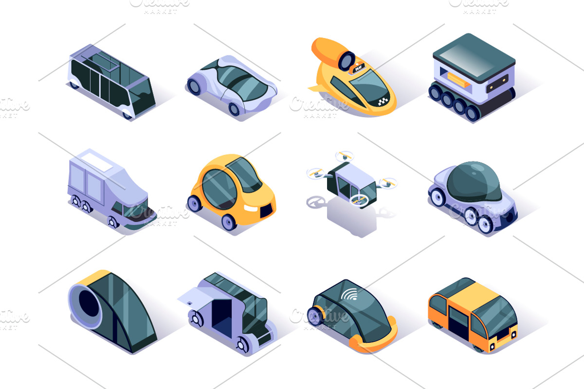 Isometric Vector Icons Pack, an Outline Icon by alexdndz (Photo 9 of 21)