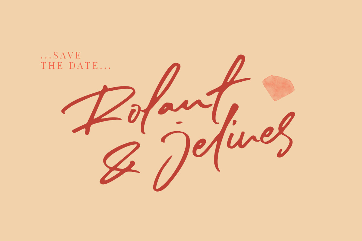 Sister Slimes Font preview 3