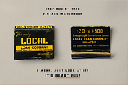 Local Loan Co - A Vintage Sans Serif, a Sans Serif Font by James Lafuente (Thumbnail 2 of 9)