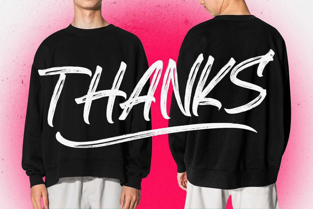 Humble Brads - Urban Brush Font, a Handwritten Font by VASTARD STUDIO (Photo 12 of 12)