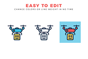 Responsive Drone Icon Set, an Icon by fortyfive (Thumbnail 3 of 3)