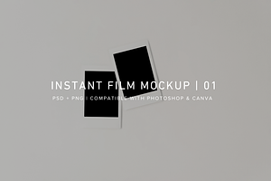 Vintage Photo Pile Mockup | PSD, PNG