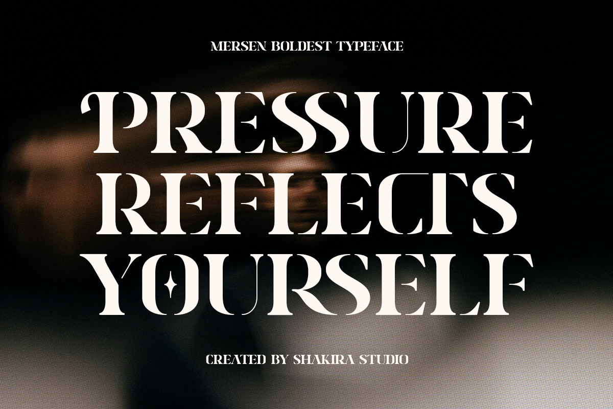 Mersen Boldest - Modern Bold Serif, a Serif Font by Shakira Studio (Photo 8 of 10)