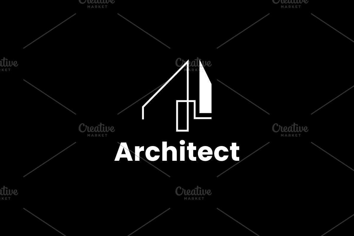 Architect logo icon illustration, a Branding & Logo Template by Dyn Studio