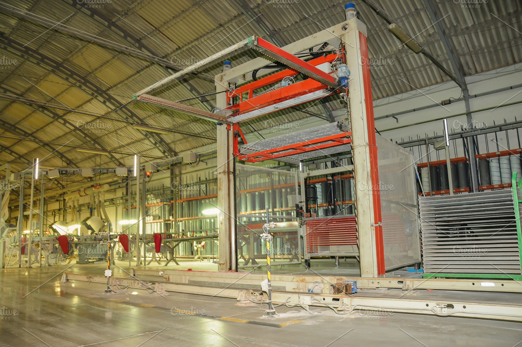 Ceramic Tile Production Line Industrial Machinery, an Industrial Photo by Davizro's Market