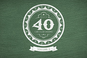 40 Circular Shapes - Vector - Vol. 3, an Object Graphic by Damien (Thumbnail 1 of 5)