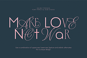 Salira Typeface, a Sans Serif Font by wubstudio (Thumbnail 8 of 15)