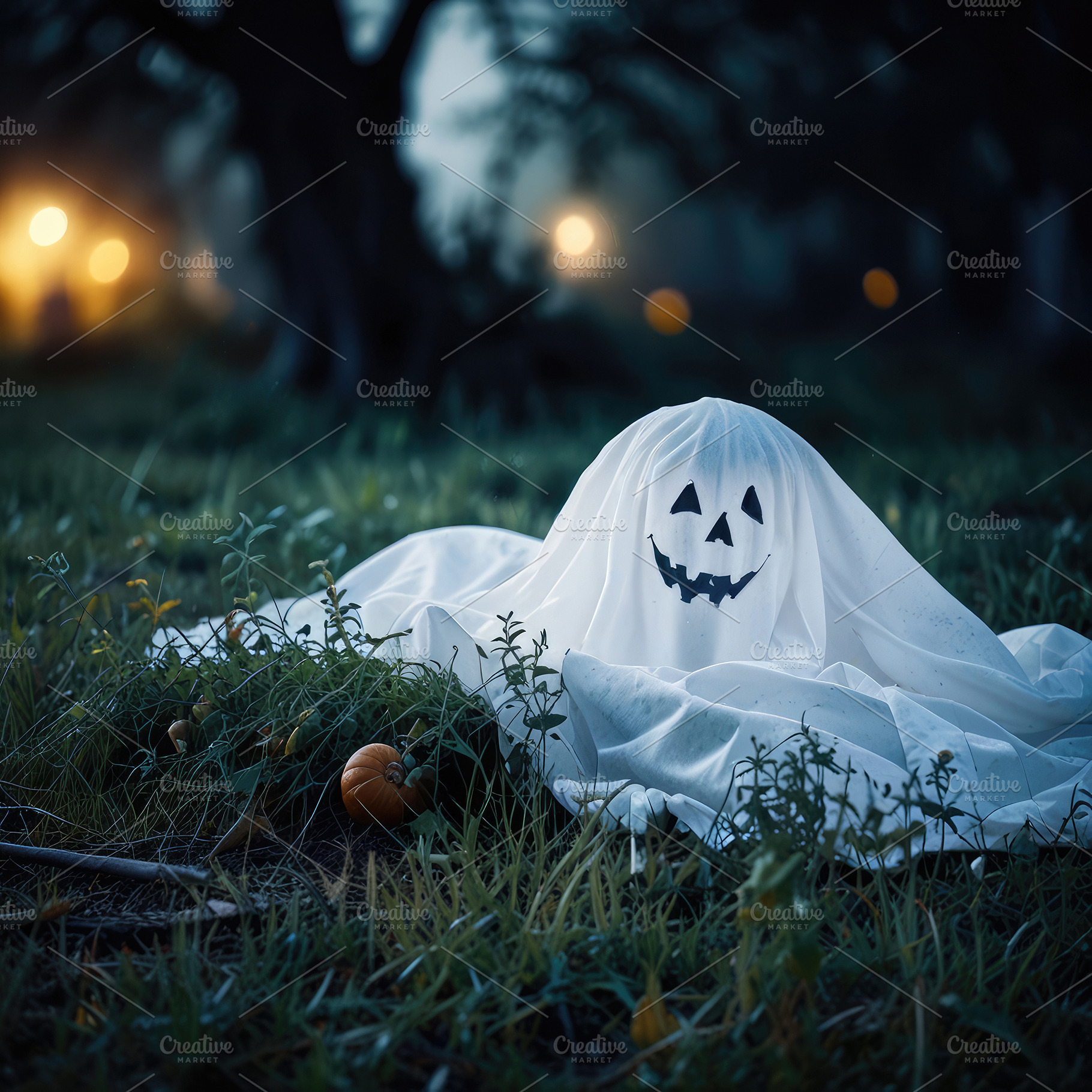 A ghost night park, a Holiday Photo by pictures for you