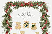 Christmas holiday graphics bows, an Object Graphic by Grace Noboa Illustrations (Thumbnail 11 of 15)