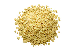 Pile of ground mustard cut out on a, a Food & Drink Photo by innakreativ