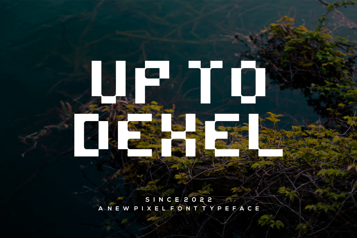 Dexel, a Font by puji_hartono (Photo 2 of 5)
