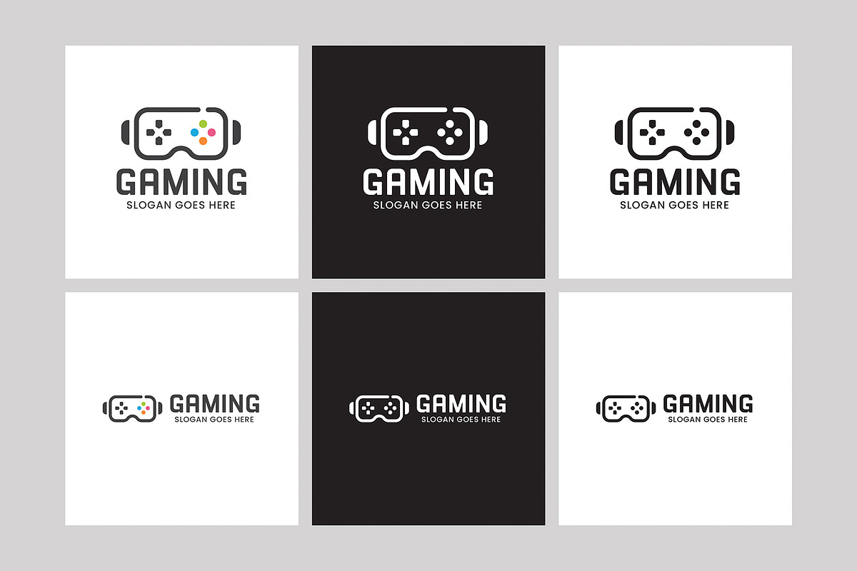 Gaming Logo Template, a Branding & Logo Template by BrandPacks (Photo 2 of 4)
