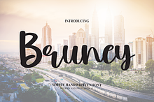 Bruney | Script Font