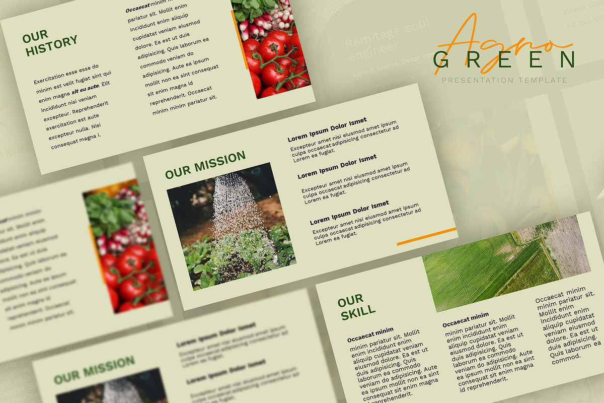 Google Slide - Agrogreen Plantation, a Presentation Template by Yolk Vibes (Photo 4 of 9)