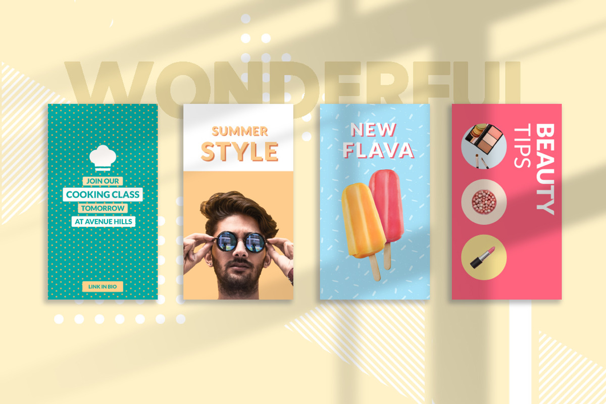 ANIMATED Colorful Social Media Pack, a Social Media Template by Eviory (Photo 10 of 15)