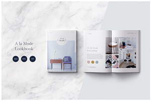 A La Mode Magazine/Brochure Template