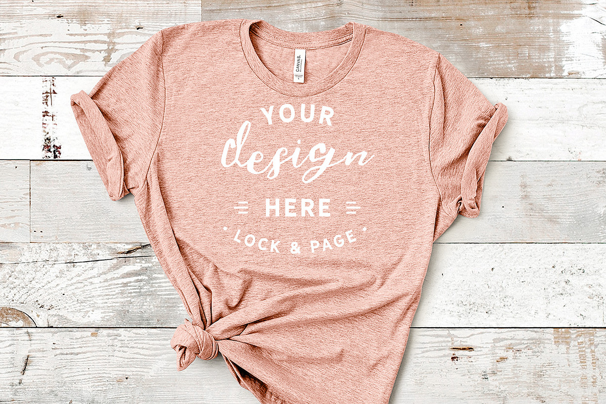 Mockup Bundle Bella Canvas T-Shirt, a Household Mockup by lock and page (Photo 22 of 45)