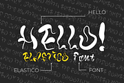 Elastico Modern Display Font, a Script Font by typendy (Thumbnail 1 of 9)