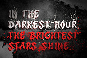 Sacrifice Horror Black Metal Display, a Blackletter Font by dansdesign (Thumbnail 7 of 12)