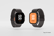 Apple Watch Ultra Mockup v1, a Wearable Device Mockup by DSNA Mockup (Thumbnail 4 of 6)